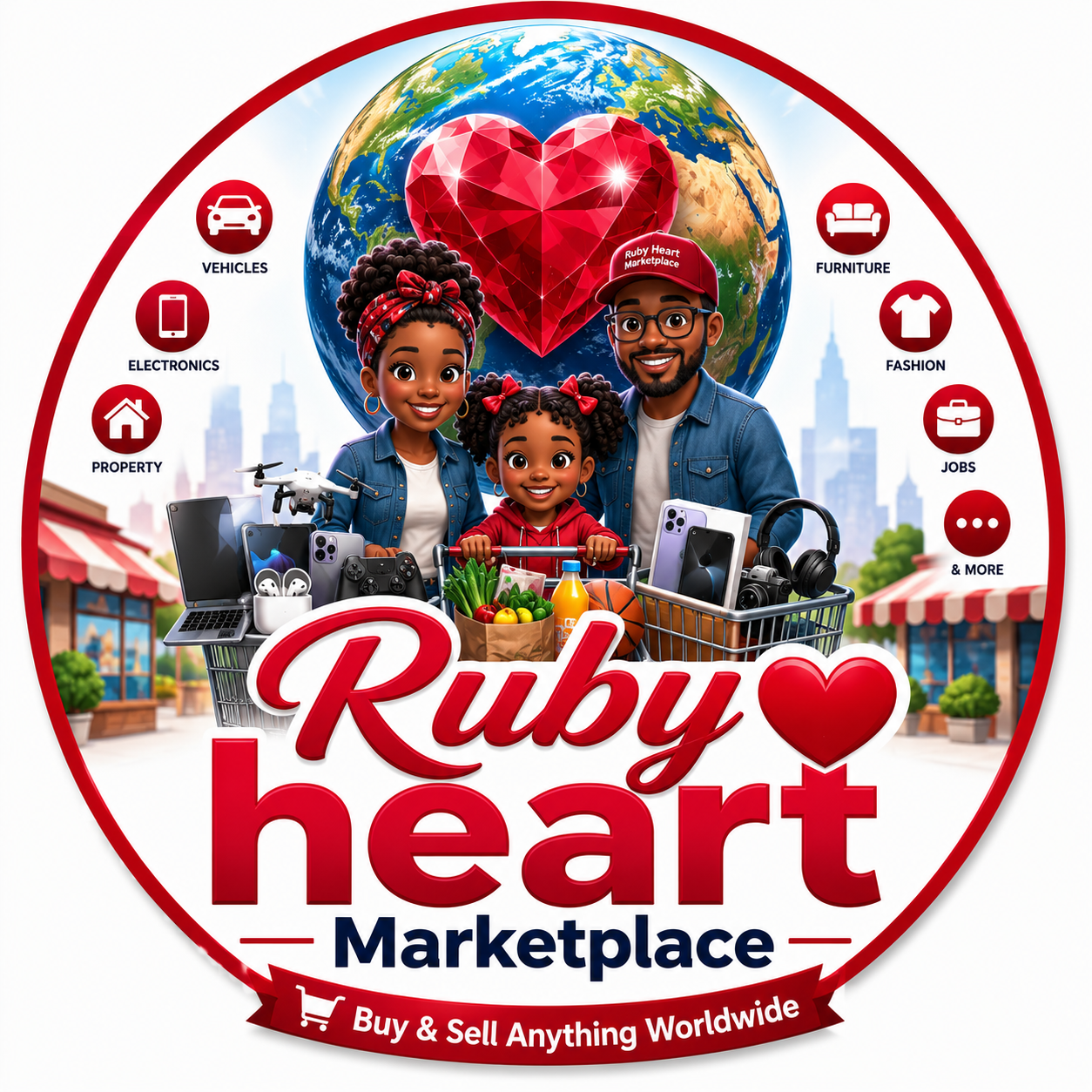 Ruby Heart and family